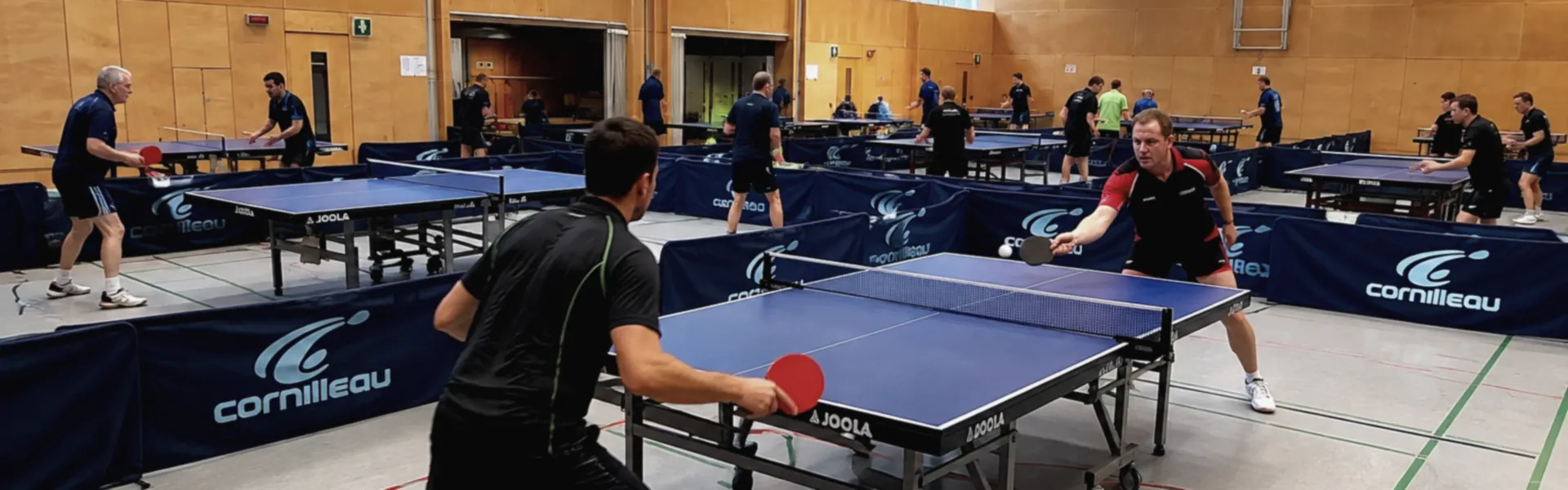 Meisterschaftsspiel des VÖB in der Sporthalle